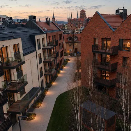 Maria'cki Premium - Oldtown View, Parking Ev, Balcony,ac Gdansk